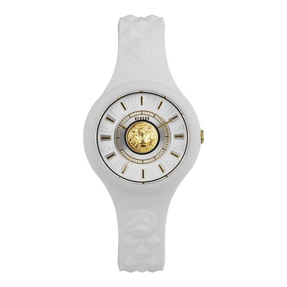 VERSACE Accessories - Versus Versace Fire Island Lion Strap Watch